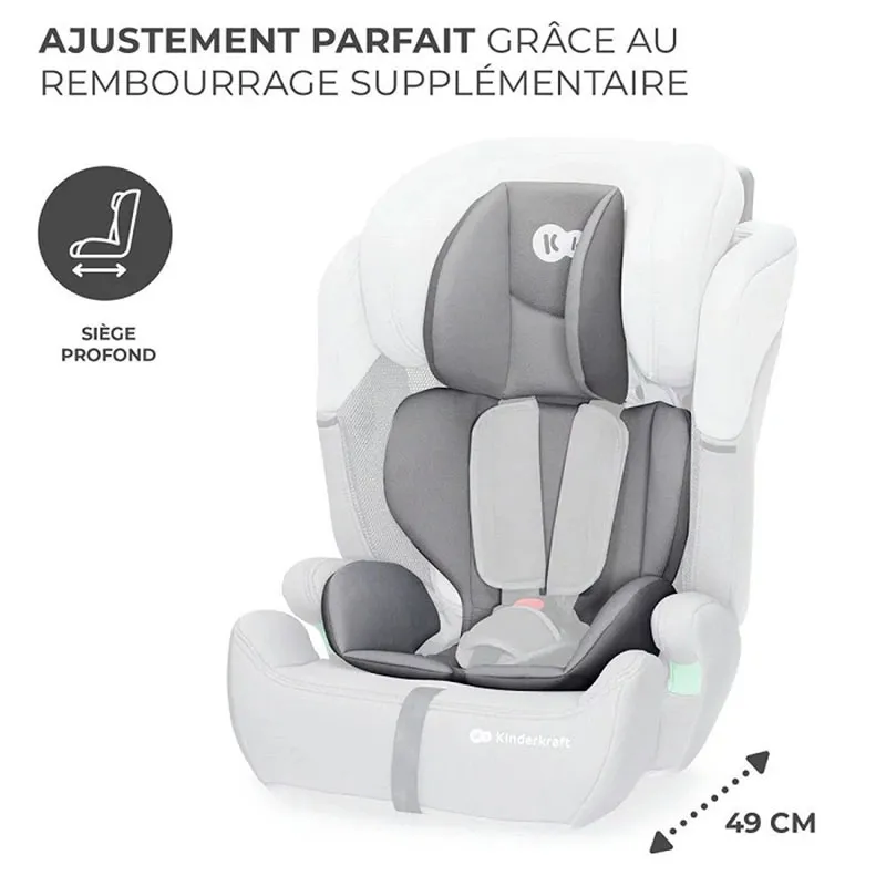 Siège-auto Comfort Up i-Size/Ceinturé 75-150cm - Gris-8