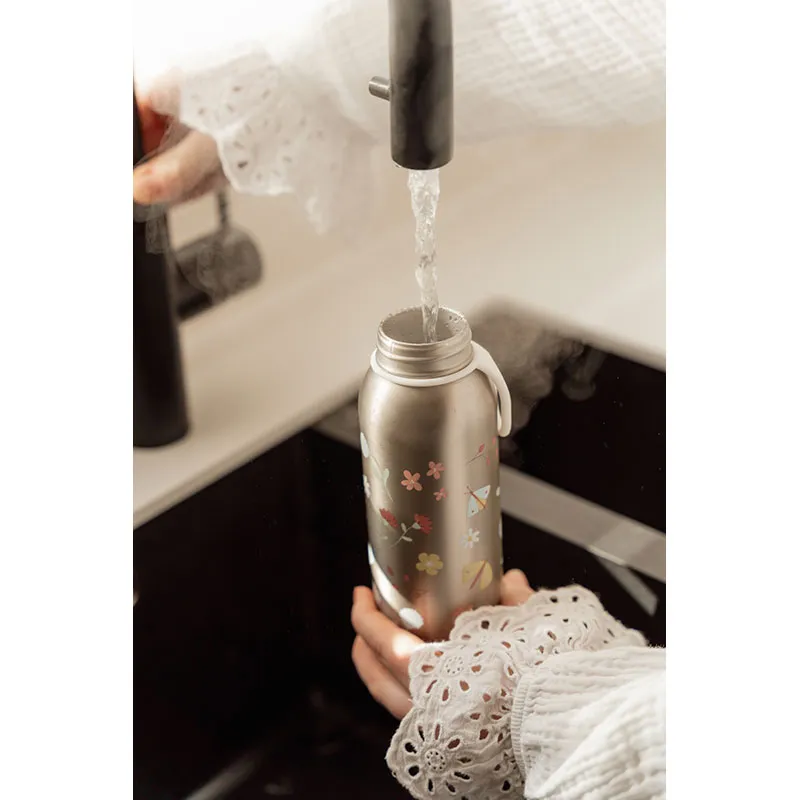 Gourde isotherme flip-up campus Flowers & Butterflies - 350ml-4