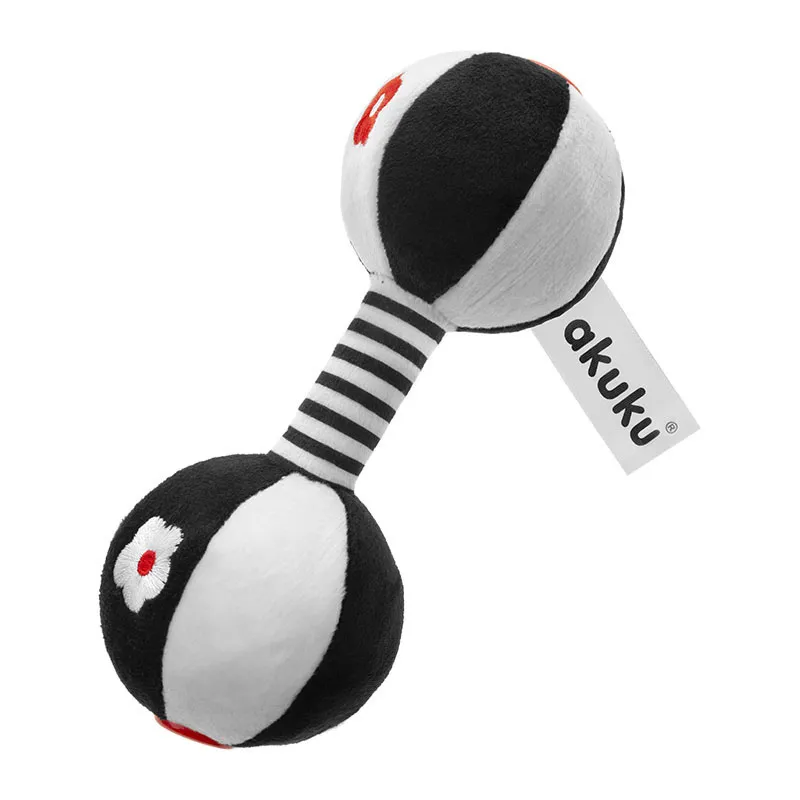 Hochet doudou Haltère - 0m+-1