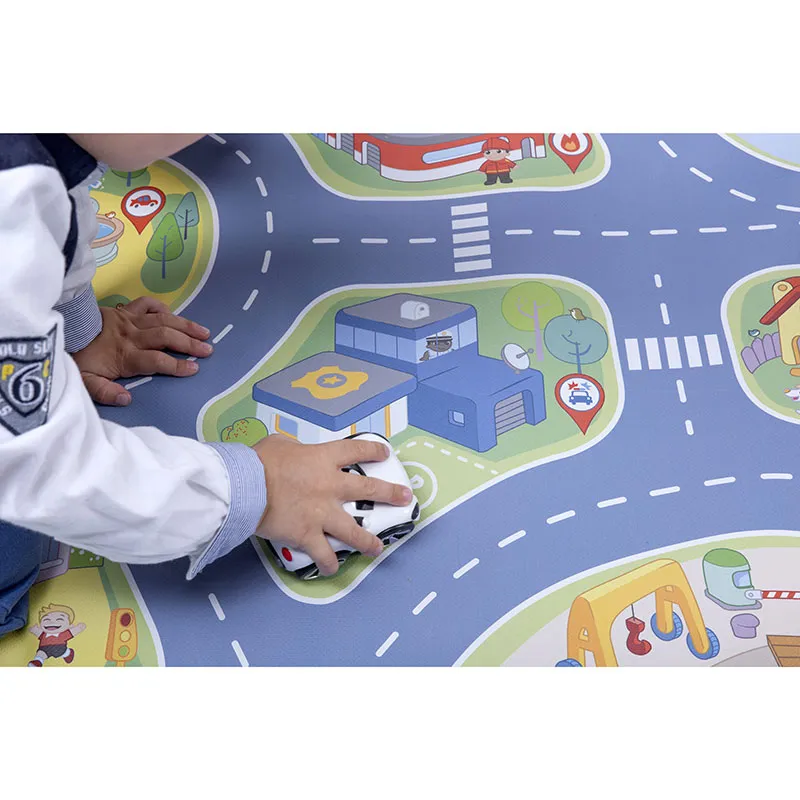 Tapis de Jeu City Mini Turbo Touch - 24m+-4