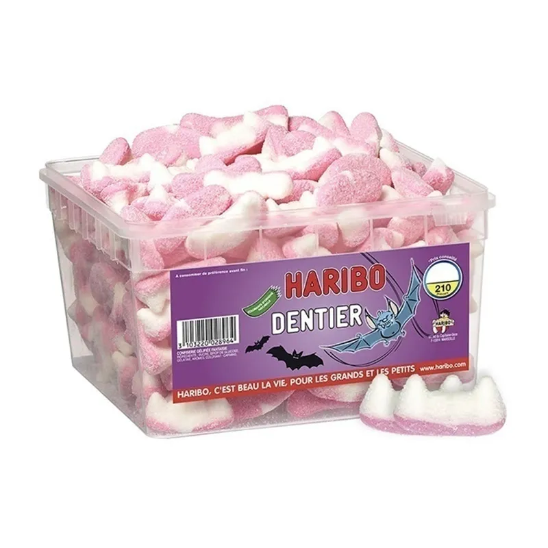 Haribo Tubo Dentier - 210pcs-0