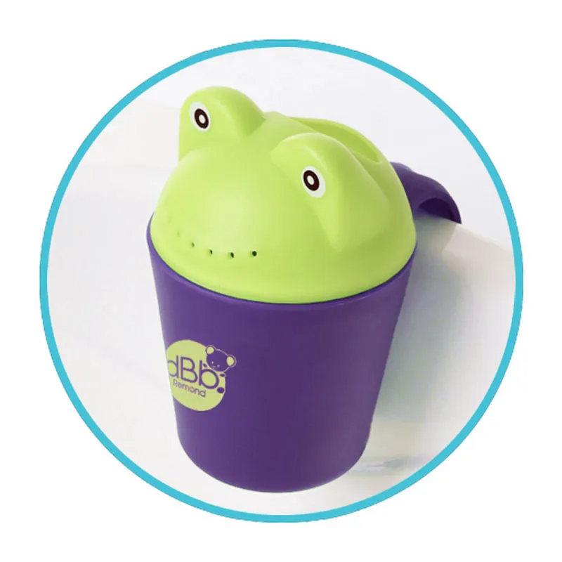 Rince-Cheveux Grenouille Vert/Violet - 0m+-1