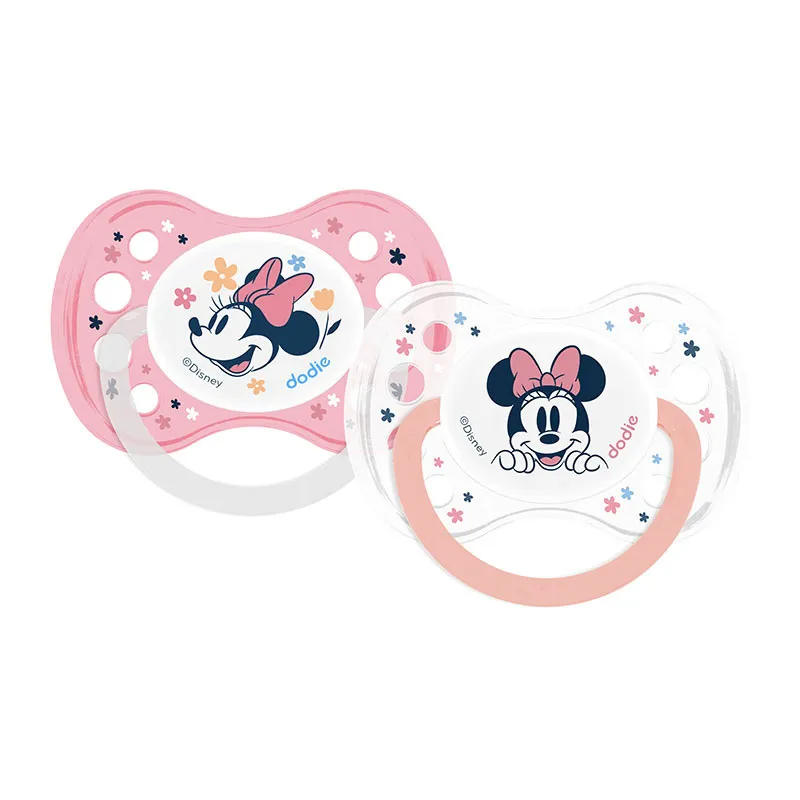 2 Sucettes anatomiques Duo Minnie - 6m+-0