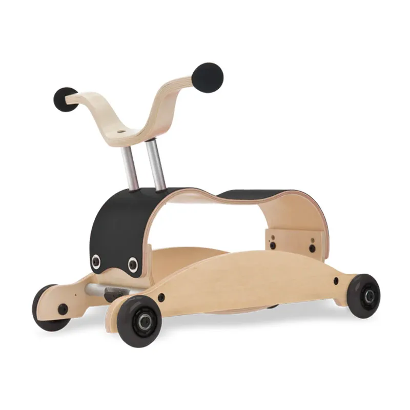 Porteur/Bascule 2en1 Mini Flip Noir - 9m+-1