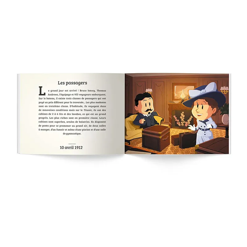 L'histoire du Titanic - 6+-2