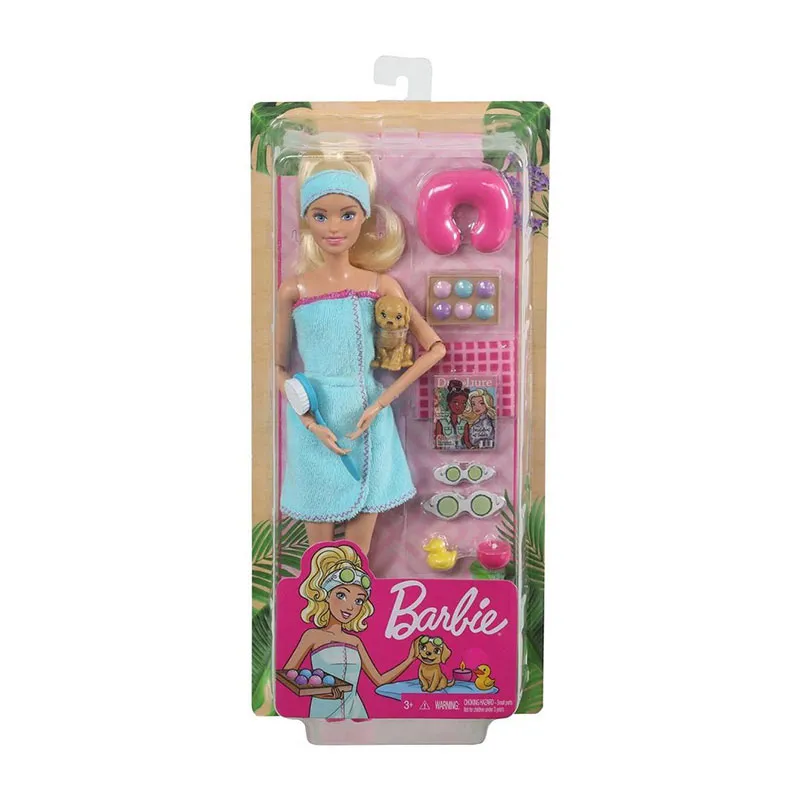 Barbie Bien-être au spa 11pcs - 3+-5