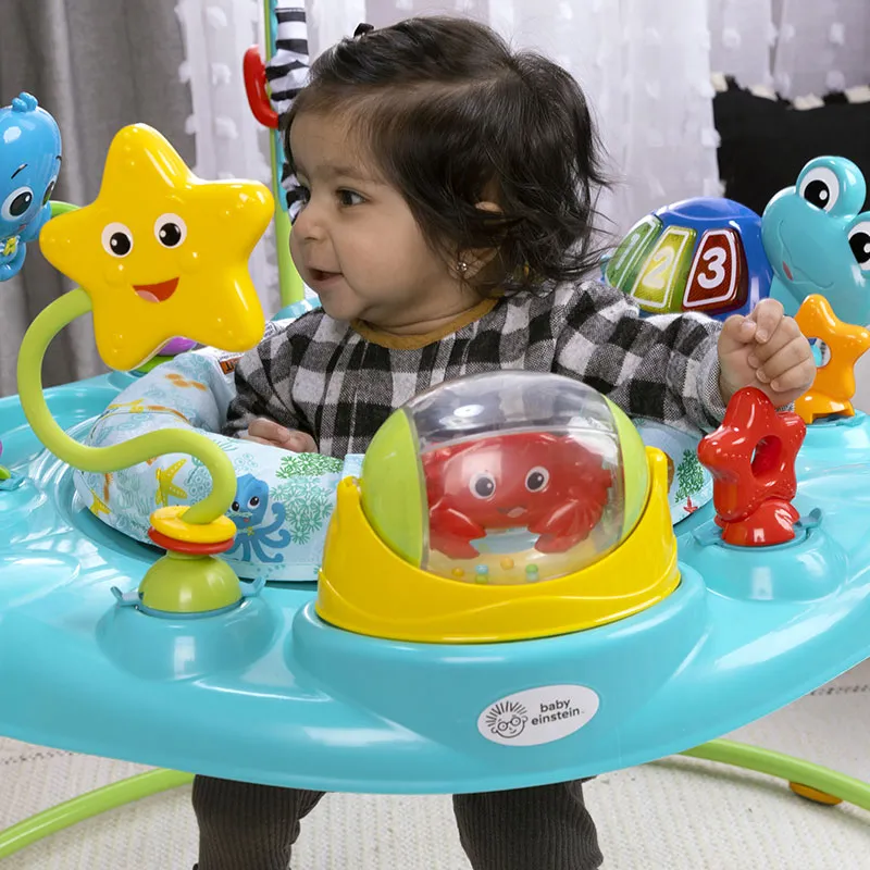 Sauteur 2en1 avec centre d'activités Ocean explorers - 6m+-19