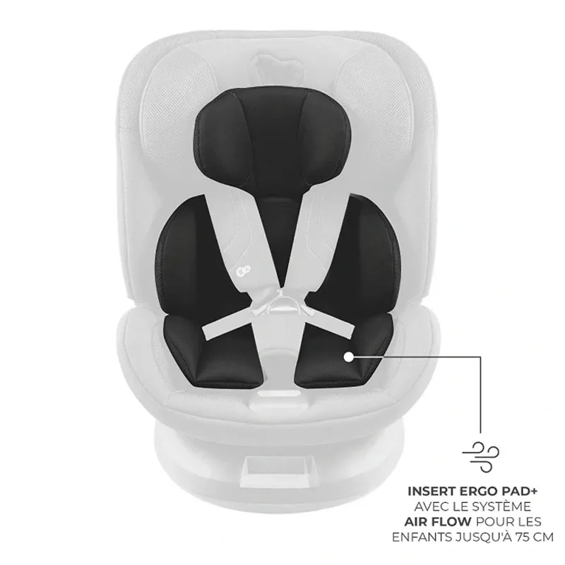 Siège auto 360° XPEDITION 3 i-Size/Isofix 40-150cm - Noir-12