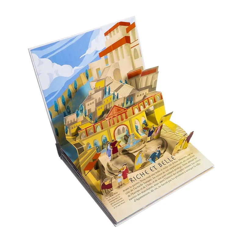 8 Fabuleux pop-up Troie Antique - 6+-3