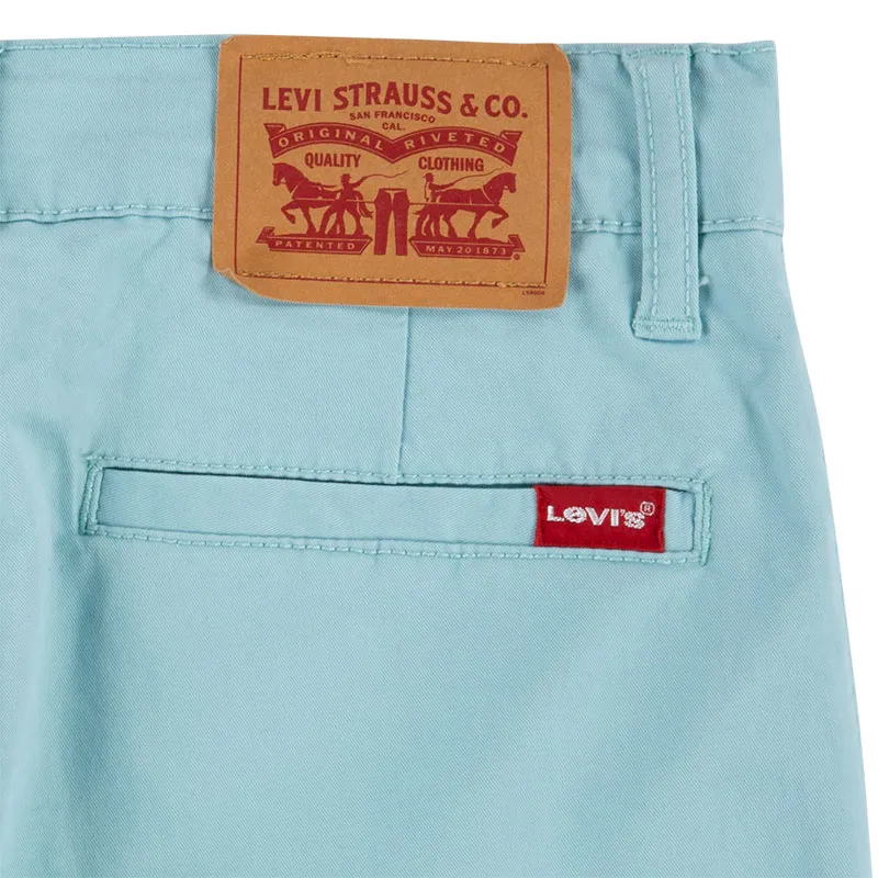 Short Chino - Pastel turquoise-3