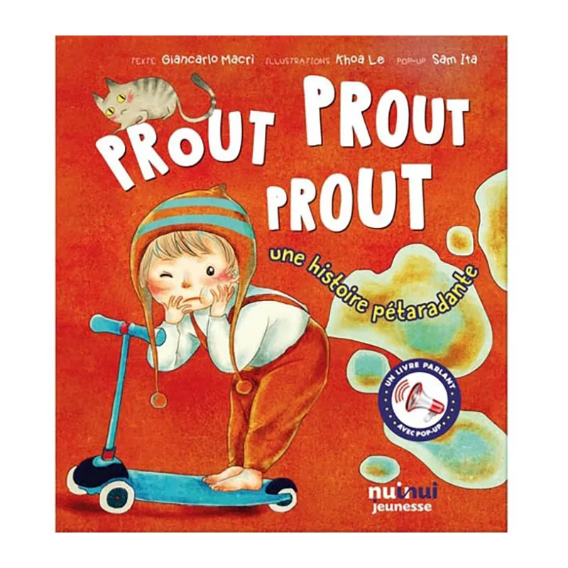 Livre sonore Prout Une histoire pétaradante - 36m+-0