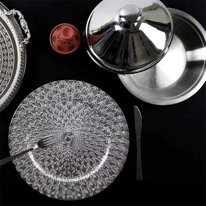 Tajine Acier Inoxydable - 24cm-3