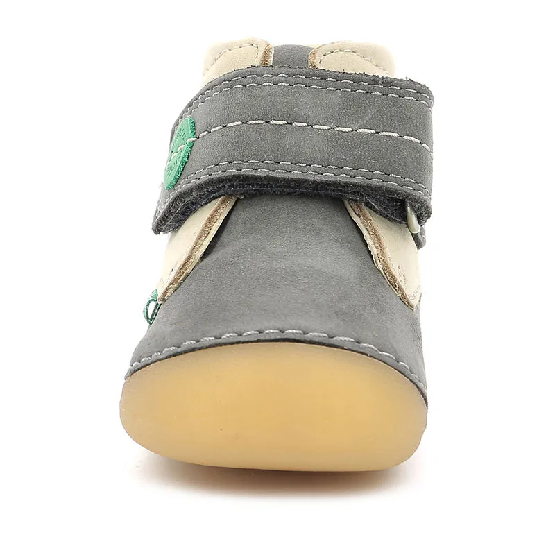 Bottillons Sabilo - Beige/Gris/Jaune-3