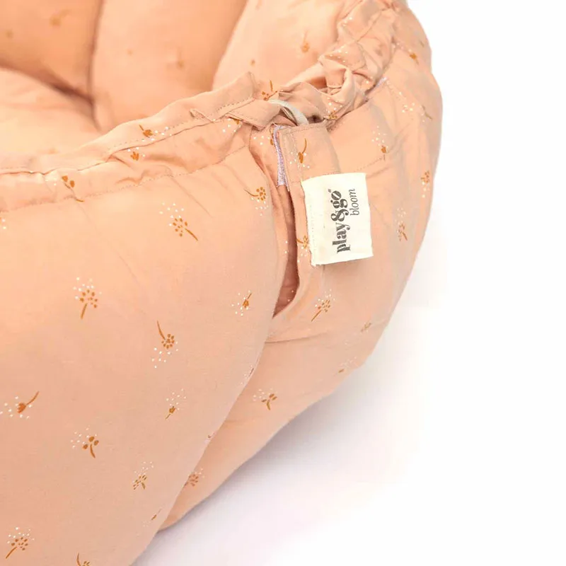 Sac à jouets/Tapis/Parc d'éveil 3en1 Bloom Fleuri - ø130cm-5