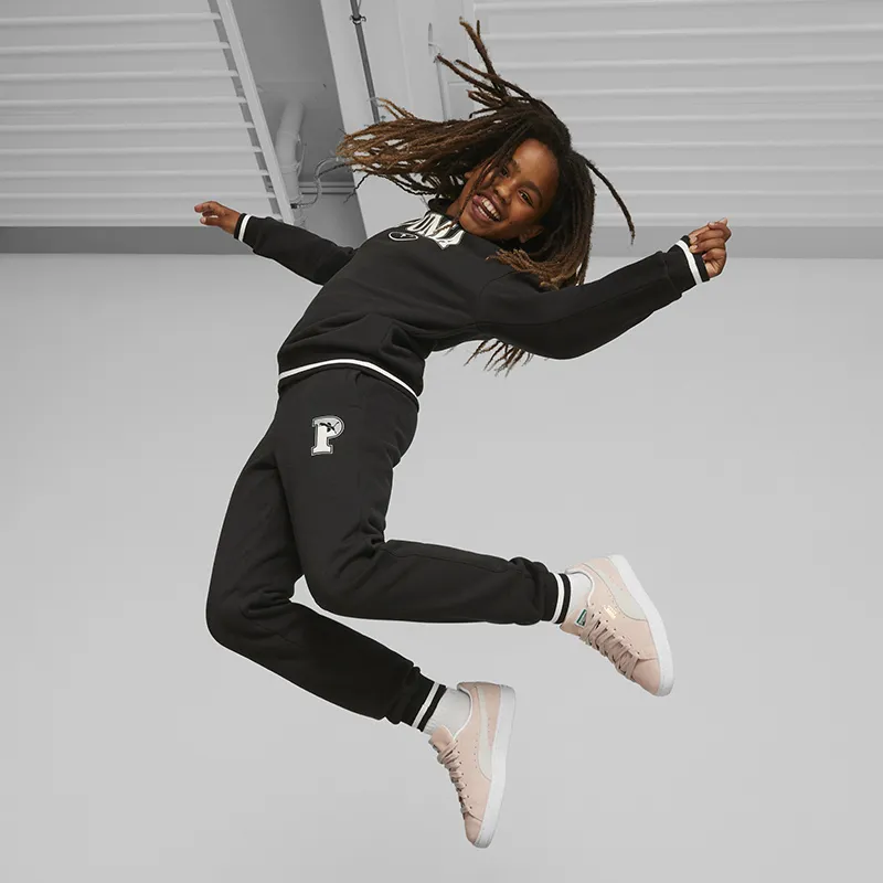 Sweat à capuche Squad Puma Fille - Noir/Blanc-3