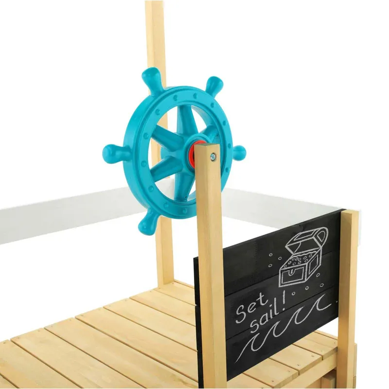 Bac à sable Bateau Pirate - 180x118cm-4