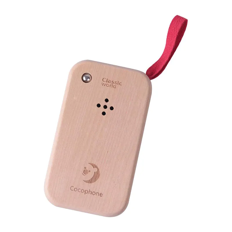 Téléphone portable à fonctions Bois - 10m+-2