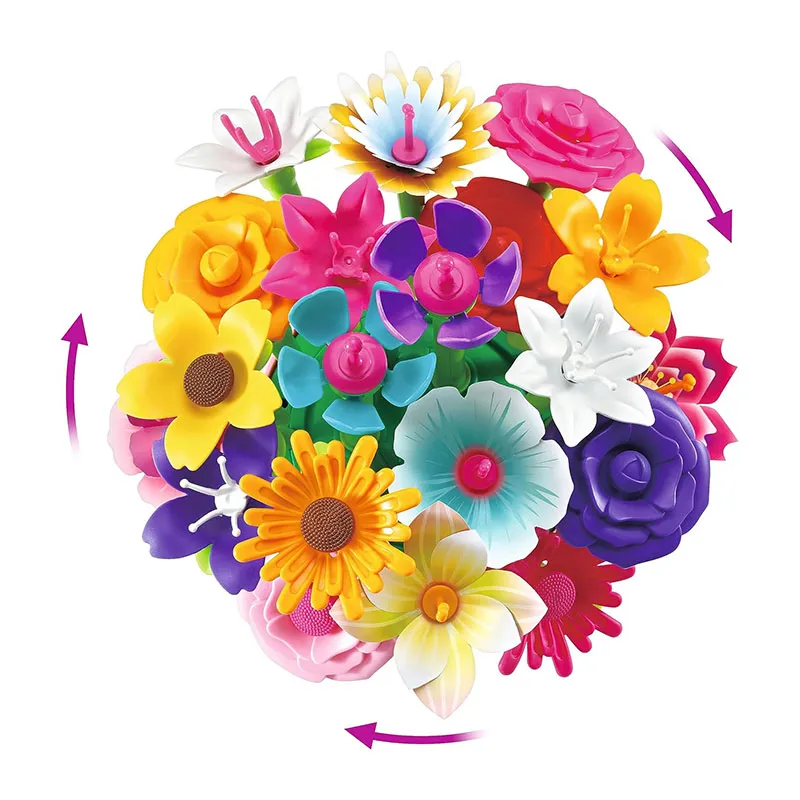 kit créatif Créa-fleurs magiques - 4+-3