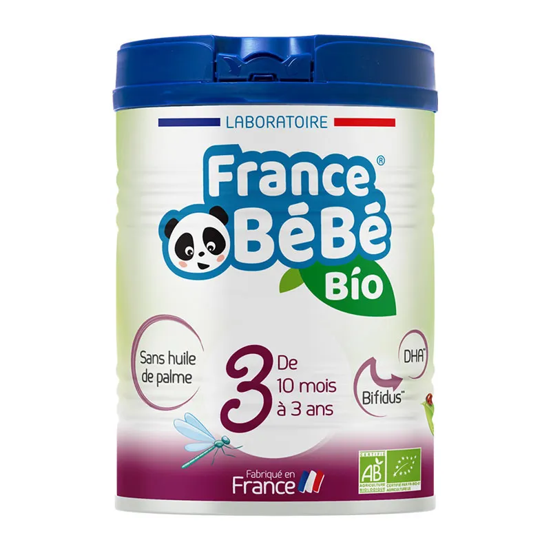 2x800g Boîtes Lait en poudre BIO 3ème Âge - 10m+-6