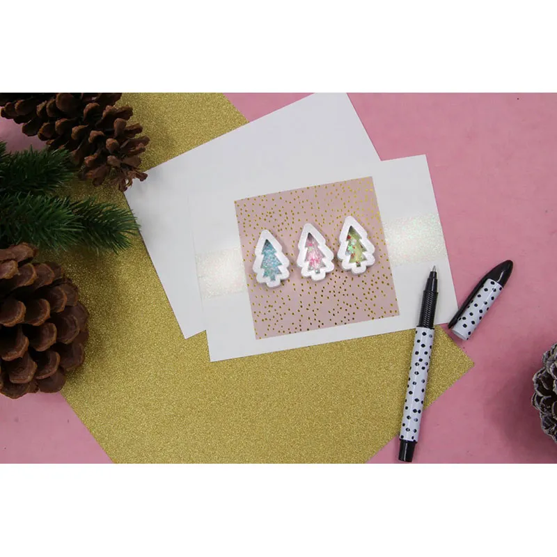 Stickers Noël feutrine/sequins - 27pcs-1