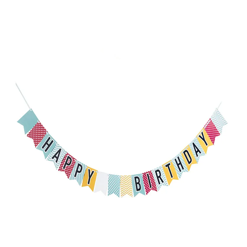 Guirlande Joyeux anniversaire - 2,5m-2