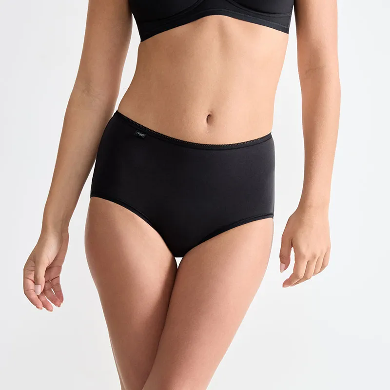 3 Culottes midi Sloggi 24/7 - Noir-3