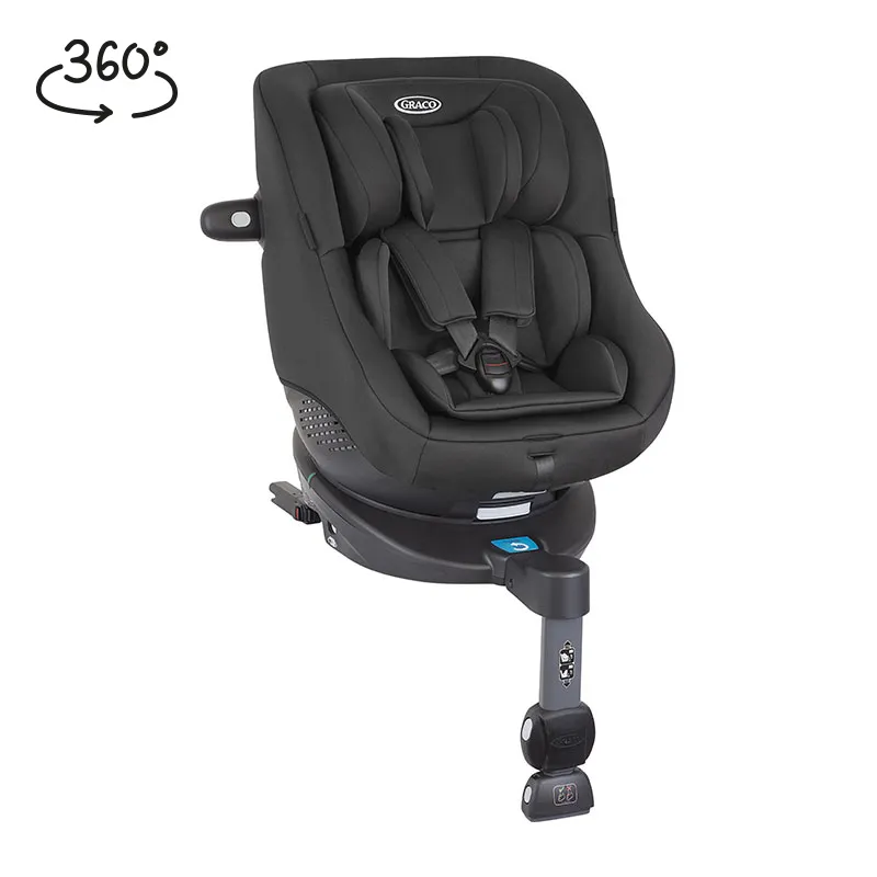 Siège-auto 360° Turn2me I-Size/Isofix 40-105cm - Midnight-0