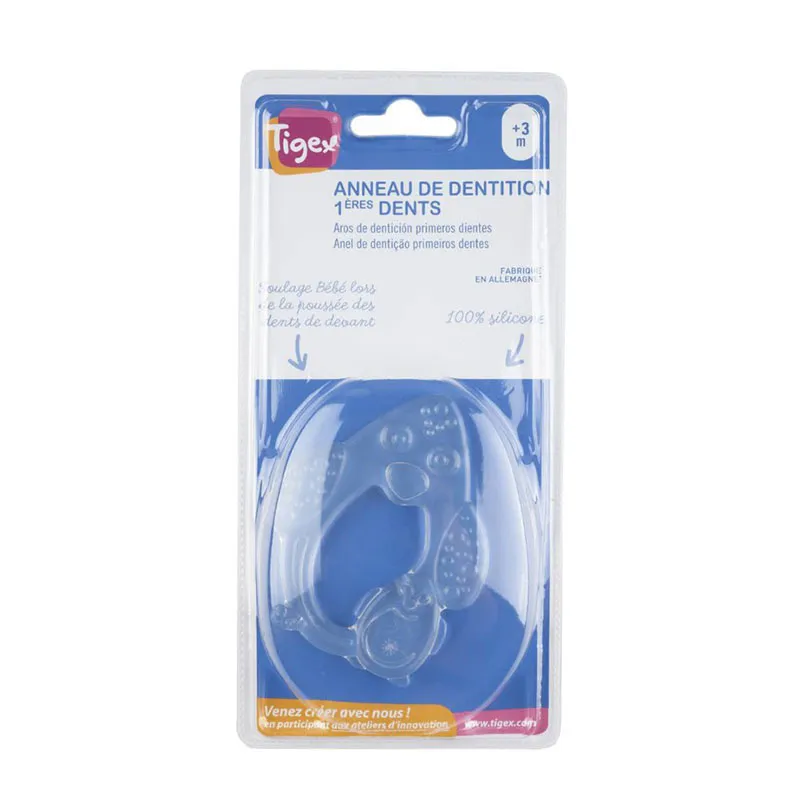 Anneau de dentition Silicone Pingouin - 3m+-1