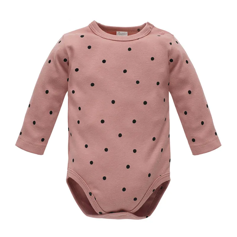 Body ML Pois - Rose/Noir-0