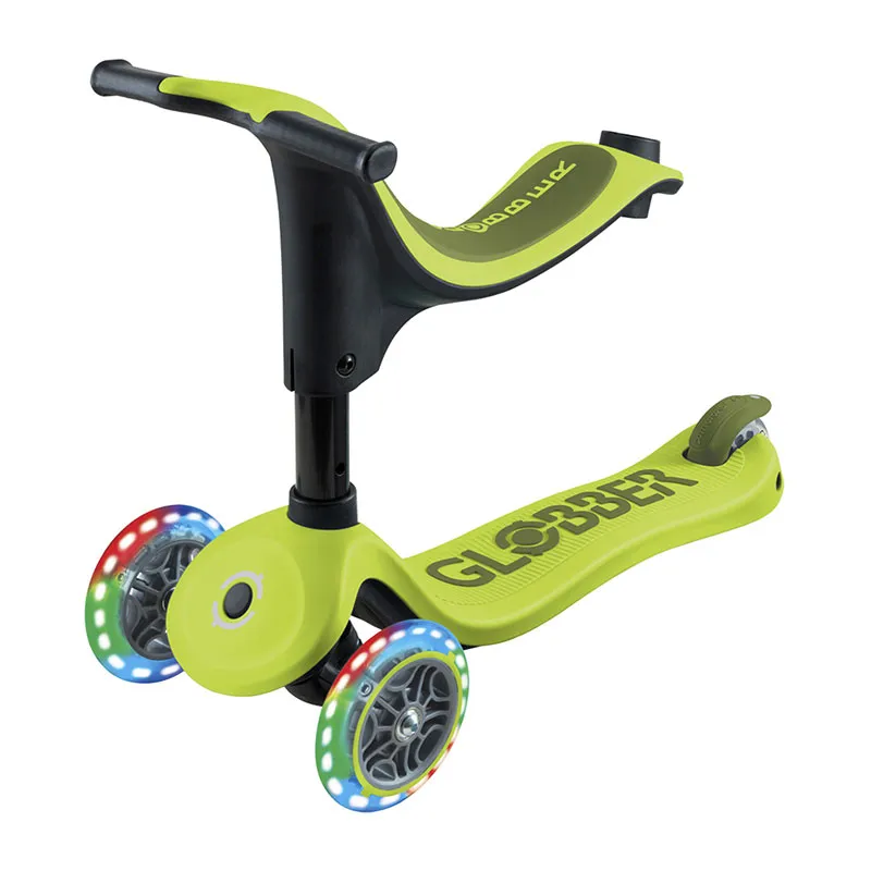 Trottinette évol. 4en1 Go Up Sporty Vert Citron - 15m+-3