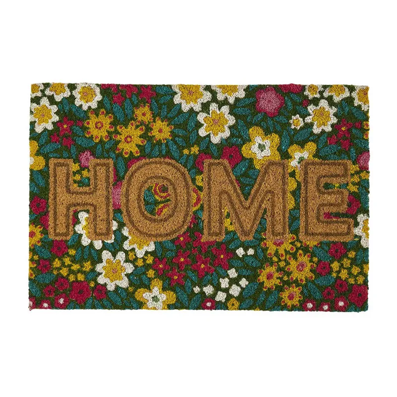 Tapis brossant coco Message Aléat. - 40x60cm-2