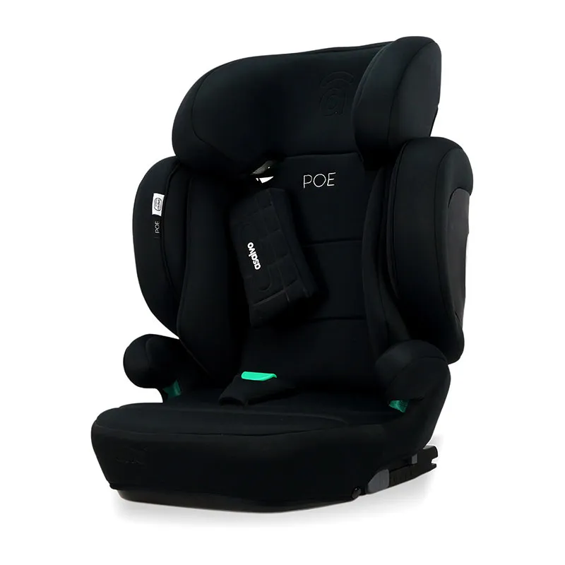 Siège-auto Isofix Poe 100-150cm - Noir-0
