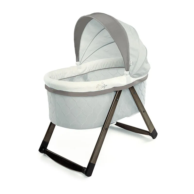 Berceau Pliable en Bois Carrington - 96,5x53,3x104cm-1