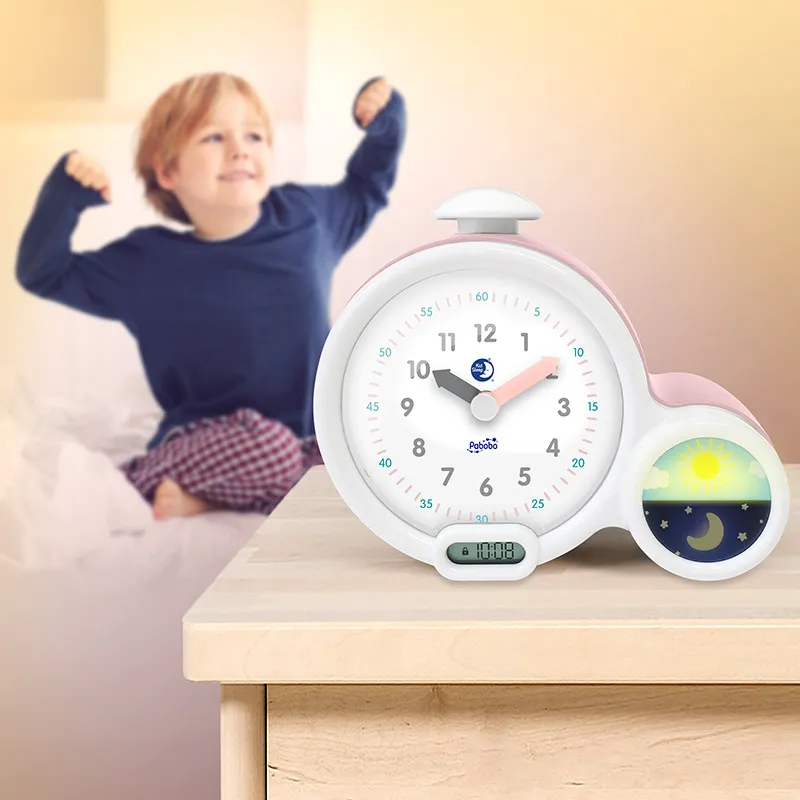 Mon 1er réveil Kid'Sleep Clock Rose - 5+-5
