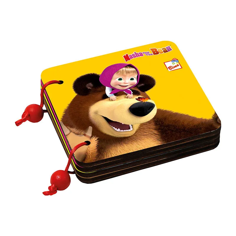 Livre Jaune Masha & Michka - 10m+-4
