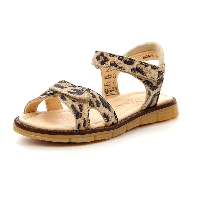 Sandales Enfant Grekia - Beige Léopard-1