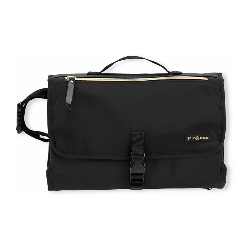 Sac à langer avec matelas Pronto Noir - 30x10x21cm-0
