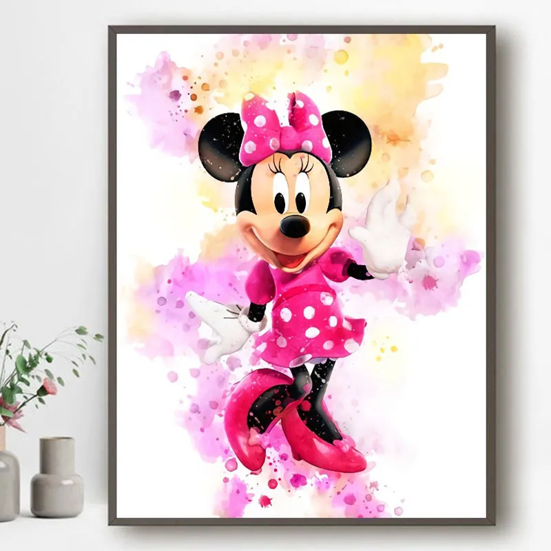 Toile Minnie - 30x40cm-0