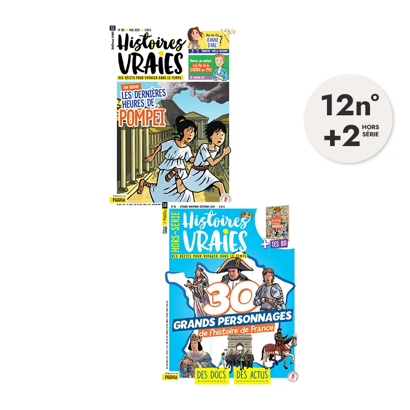 Abo.1an Histoires vraies + 2 HS 14n° - 8-12+-0
