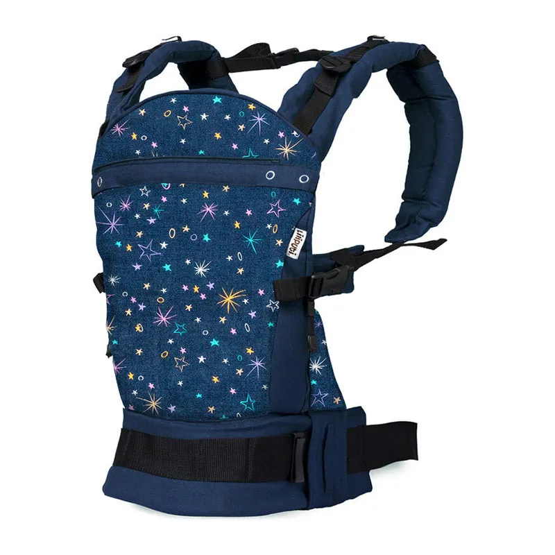 Porte bébé Love Buckle Carrier Star - Bleu-0