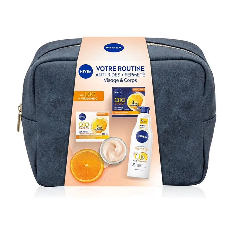 Trousse Routine Q10 Energy Visage & Corps - 3pcs - NIVEA-0