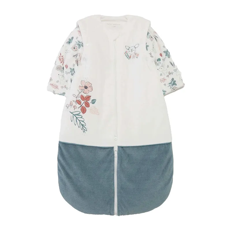 Turbulette ML Ma petite Bichette - Bleu/Ecru-0