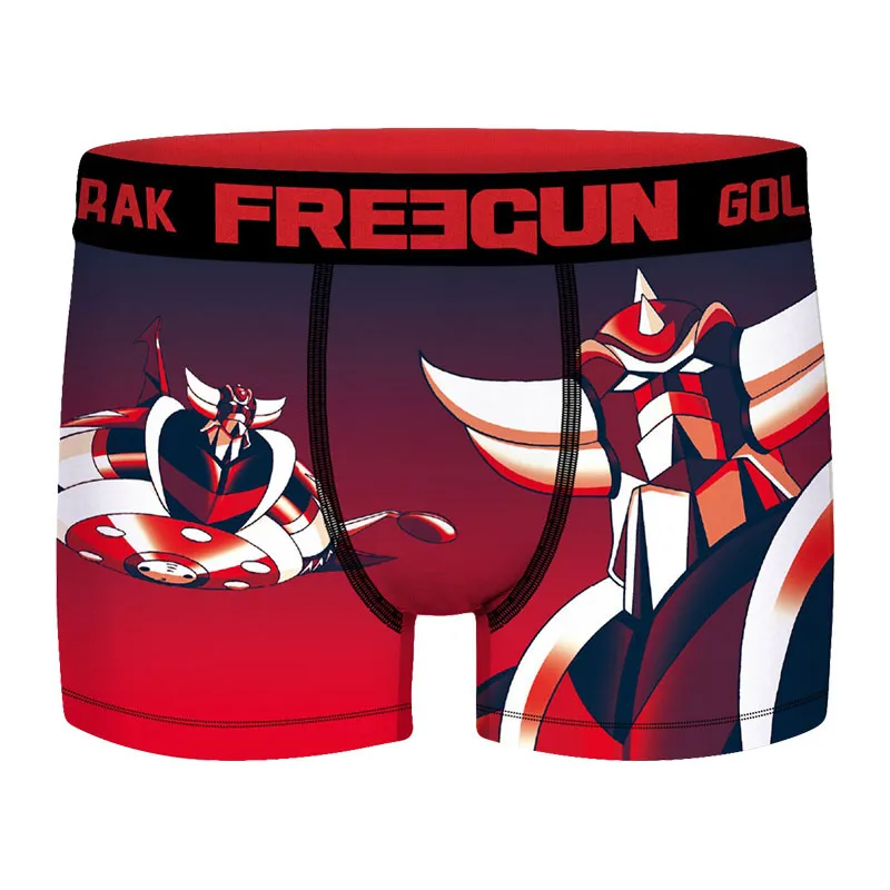 3 Boxers Homme Goldorak - Rouge-2