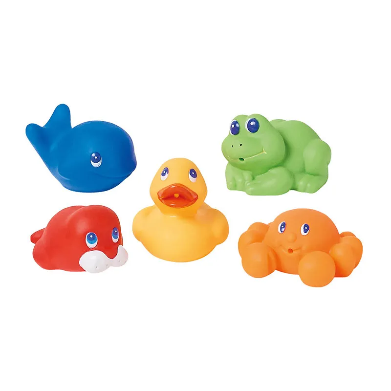 Jouets de bain aspergeurs - 5pcs-0