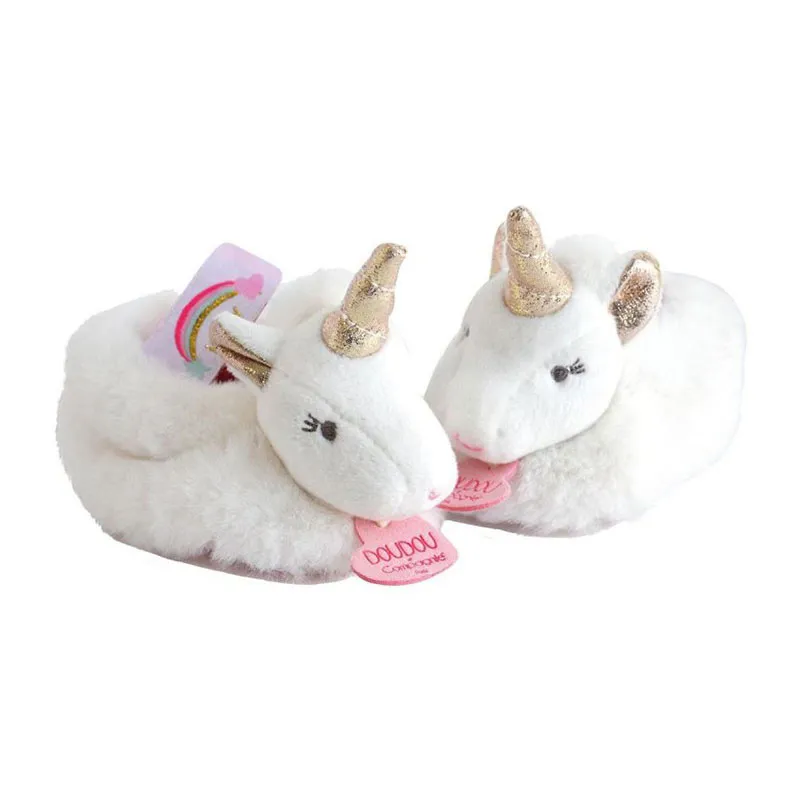 Chaussons hochet Lucie la Licorne - 0-6mois-1