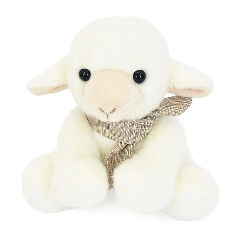 Peluche Petit Agneau - 14cm-1