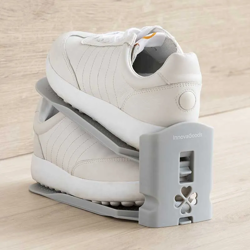 Range-chaussures réglable 6 paires - 10x10x26cm-8
