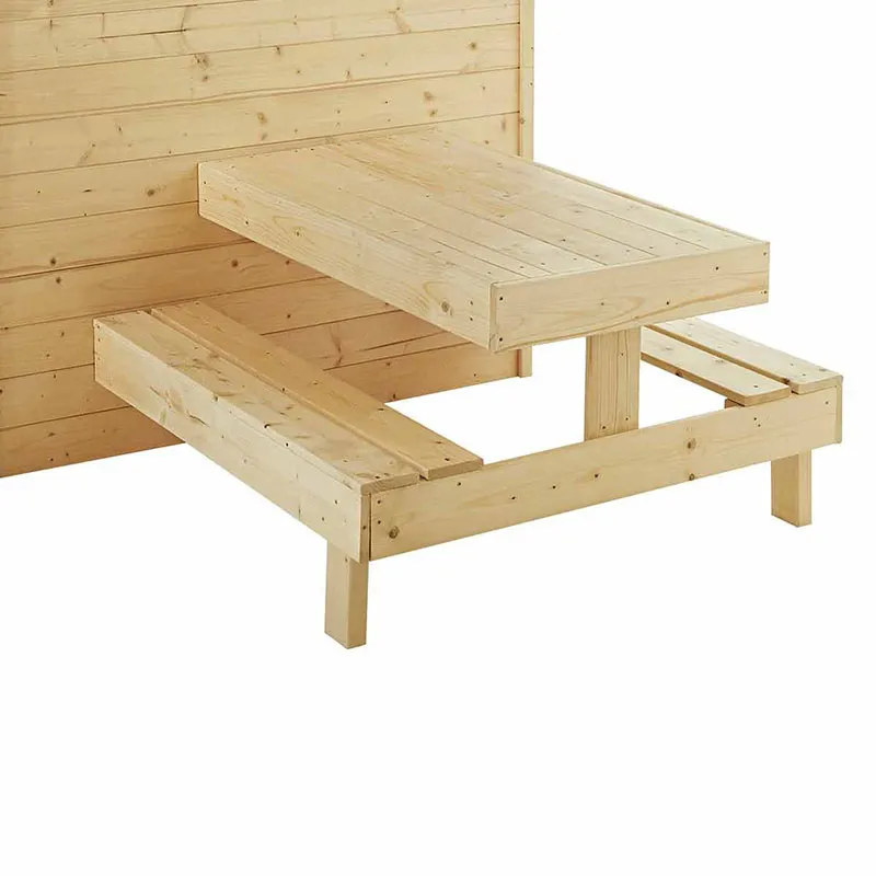 Maisonnette + table + mini cuisine Blanche - 36m+-2