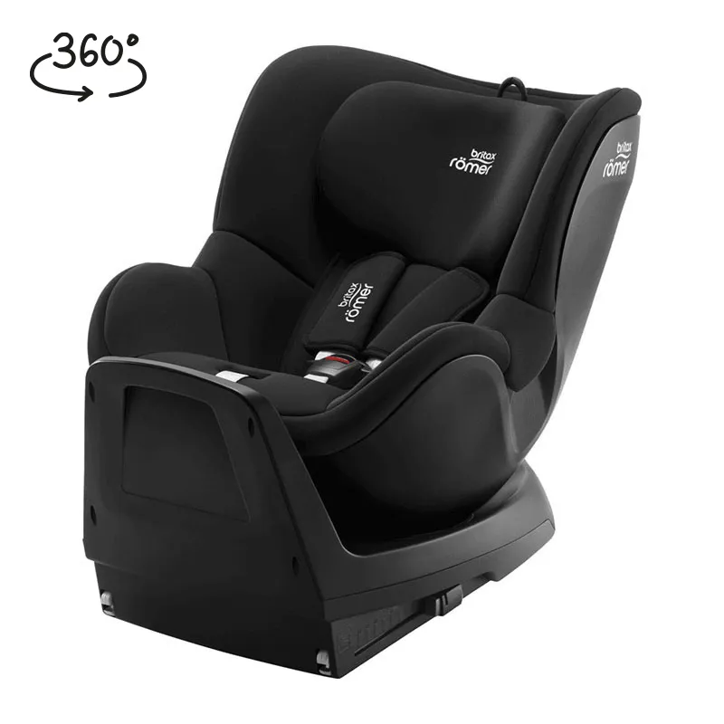 Siège-auto I-SIZE DUALFIX Plus 360° 40 à 105 cm - Space Black-0