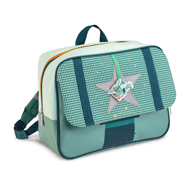 Cartable Éco-friendly Joe le dragon A4 - 24m+-0